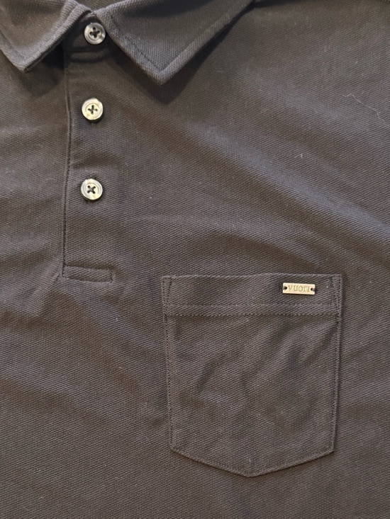 Vuori Ace Polo Men’s Small Black - Picture 4 of 9